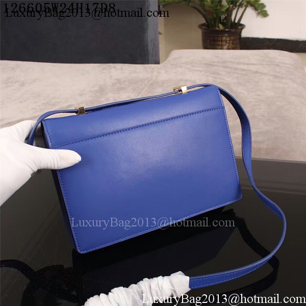 Yves Saint Laurent Monogramme Cross-body Shoulder Bag 126605 Blue