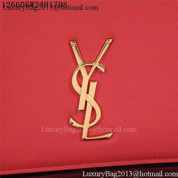 Yves Saint Laurent Monogramme Cross-body Shoulder Bag 126605 Red Yves Saint Laurent Monogramme Cross-body Shoulder Bag 126605 Red
