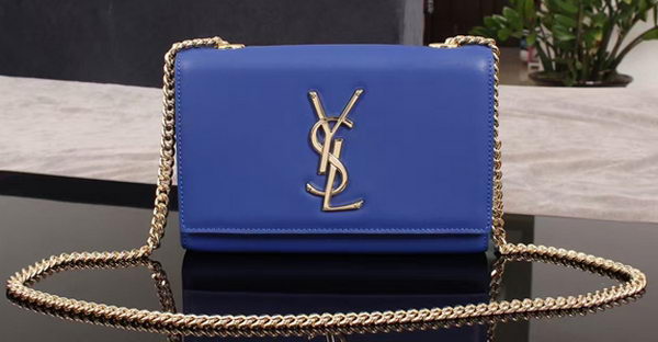 Yves Saint Laurent Monogramme Cross-body Shoulder Bag 1311228 Blue