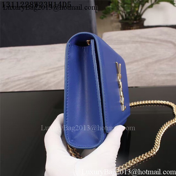 Yves Saint Laurent Monogramme Cross-body Shoulder Bag 1311228 Blue Yves Saint Laurent Monogramme Cross-body Shoulder Bag 1311228 Blue