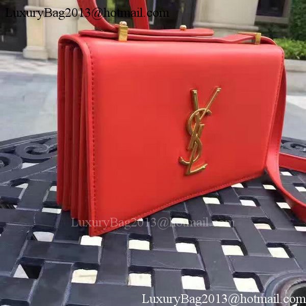 Yves Saint Laurent Cross-body Shoulder Bag Y26605 Red Yves Saint Laurent Cross-body Shoulder Bag Y26605 Red