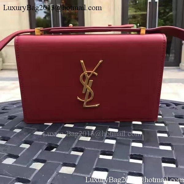 Yves Saint Laurent Cross-body Shoulder Bag Y26605 Wine Yves Saint Laurent Cross-body Shoulder Bag Y26605 Wine