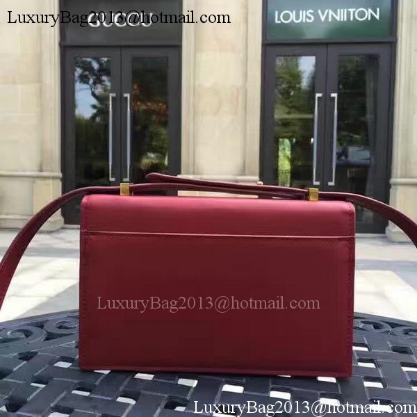 Yves Saint Laurent Cross-body Shoulder Bag Y26605 Wine Yves Saint Laurent Cross-body Shoulder Bag Y26605 Wine