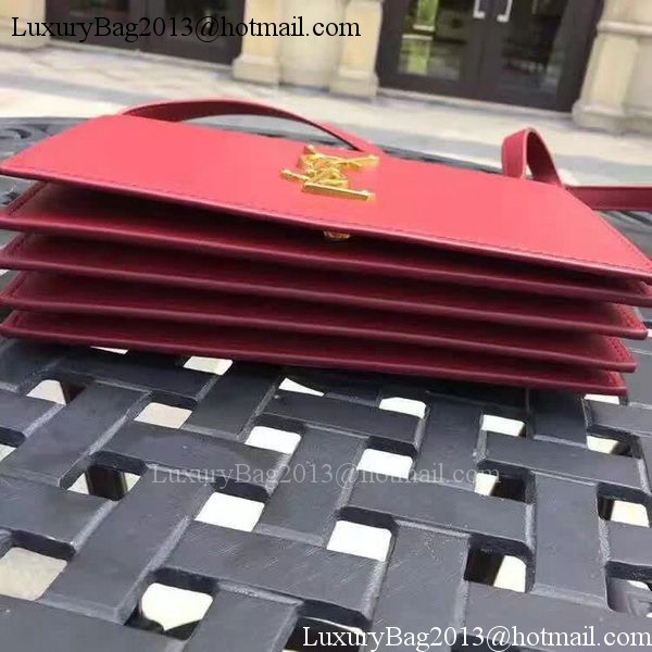 Yves Saint Laurent Cross-body Shoulder Bag Y26605 Wine Yves Saint Laurent Cross-body Shoulder Bag Y26605 Wine