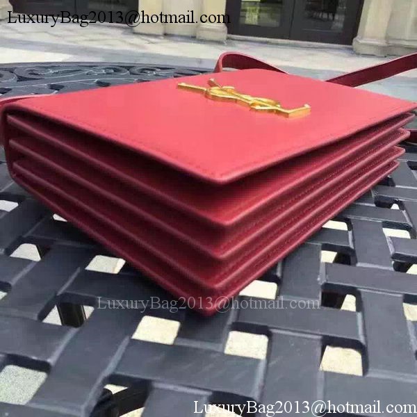 Yves Saint Laurent Cross-body Shoulder Bag Y26605 Wine Yves Saint Laurent Cross-body Shoulder Bag Y26605 Wine