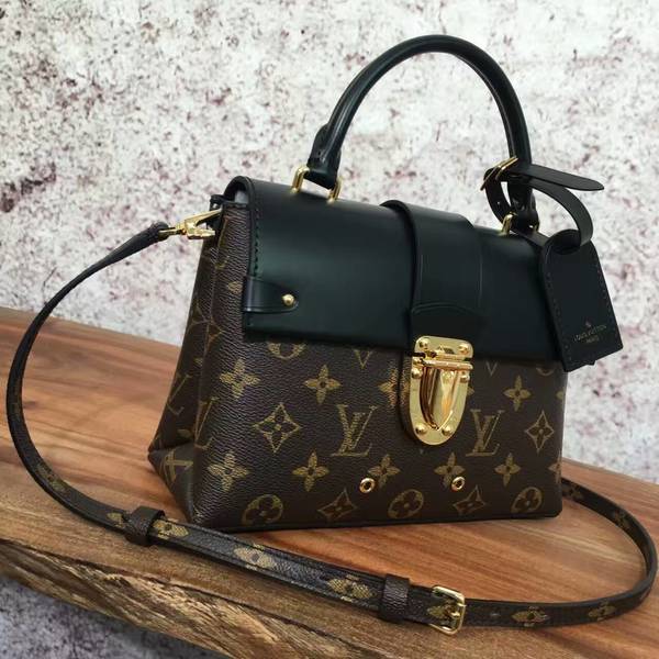 Louis Vuitton Monogram Canvas Mini Shoulder Bags 51919 black Louis Vuitton Monogram Canvas Mini Shoulder Bags 51919 black