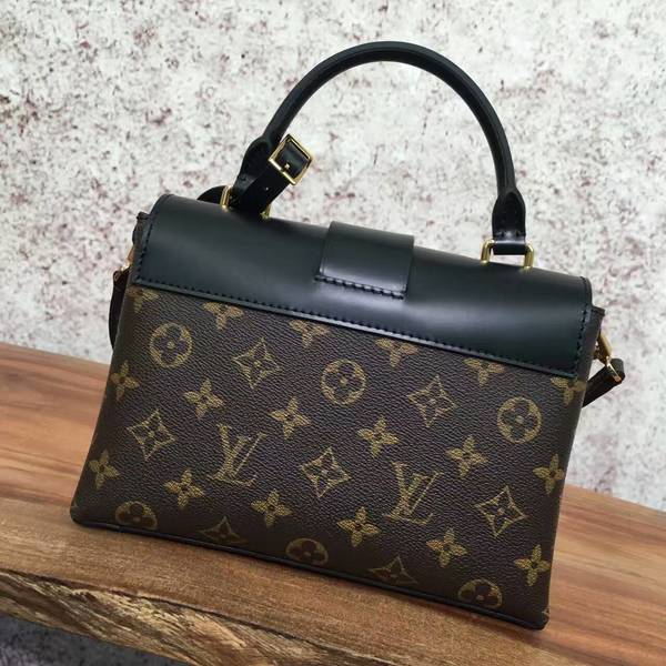 Louis Vuitton Monogram Canvas Mini Shoulder Bags 51919 black Louis Vuitton Monogram Canvas Mini Shoulder Bags 51919 black