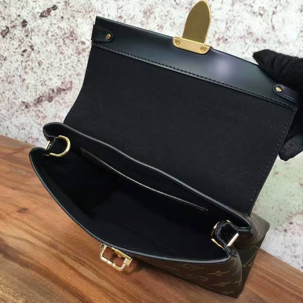 Louis Vuitton Monogram Canvas Mini Shoulder Bags 51919 black Louis Vuitton Monogram Canvas Mini Shoulder Bags 51919 black