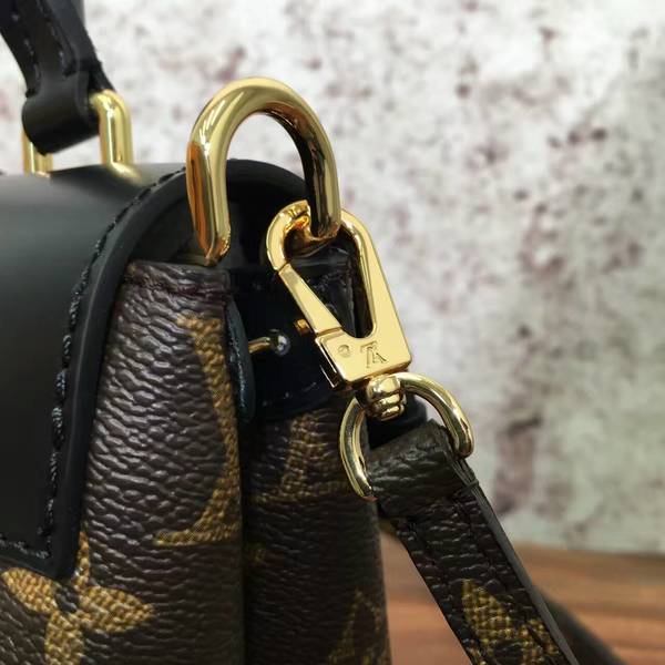 Louis Vuitton Monogram Canvas Mini Shoulder Bags 51919 black Louis Vuitton Monogram Canvas Mini Shoulder Bags 51919 black