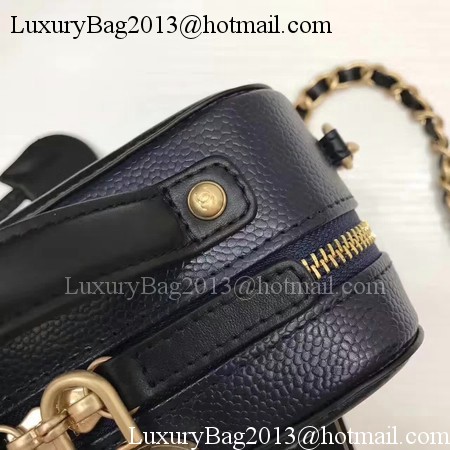 Chanel Cosmetic Bag Original Cannage Pattern A93341 Black Chanel Cosmetic Bag Original Cannage Pattern A93341 Black