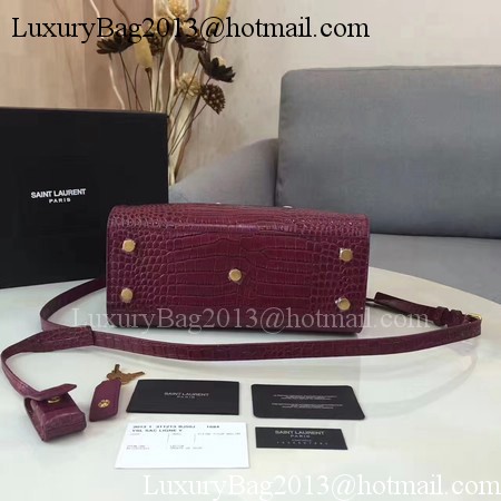Yves Saint Laurent Classic Sac De Jour Bag Y398710 Wine