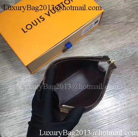 Louis Vuitton Damier Ebene Canvas TOILETRY POUCH 15 M47546 Louis Vuitton Damier Ebene Canvas TOILETRY POUCH 15 M47546