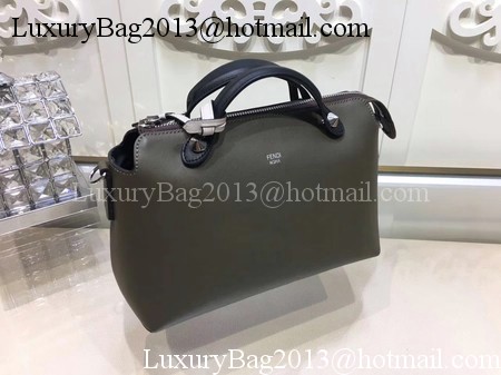 Fendi BY THE WAY Bag Original Calfskin Leather F2689 Deep Green Fendi BY THE WAY Bag Original Calfskin Leather F2689 Deep Green