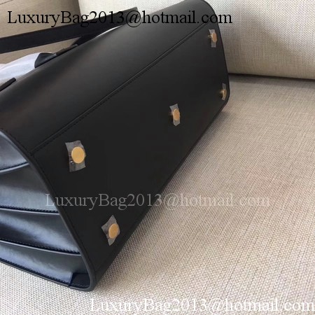 Yves Saint Laurent Classic Sac De Jour Bag Smooth Leather Y398709 Black&Blue Yves Saint Laurent Classic Sac De Jour Bag Smooth Leather Y398709 Black&Blue