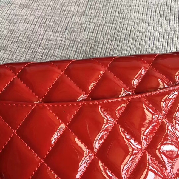 Chanel WOC Flap Bag Patent Leather A33814C Red Chanel WOC Flap Bag Patent Leather A33814C Red