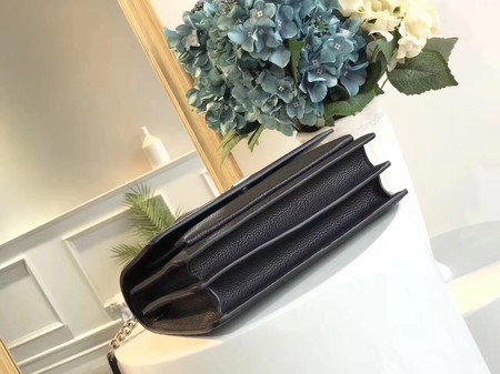 Yves Saint Laurent Leather Cross-body Shoulder Bag Y8005 Black Yves Saint Laurent Leather Cross-body Shoulder Bag Y8005 Black