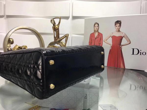 Dior Cannage Lady Bag Original Leather CD0584 Black Dior Cannage Lady Bag Original Leather CD0584 Black