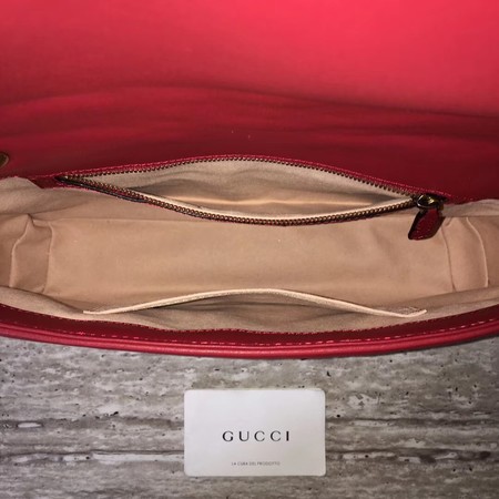 Gucci GG Marmont Matelasse Shoulder Bag 443496 Red Gucci GG Marmont Matelasse Shoulder Bag 443496 Red