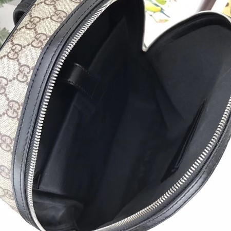 Gucci GG Supreme backpack with Web 443805 Brown
