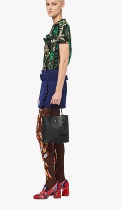 Prada Double Saffiano leather bag 1BA212 black Prada Double Saffiano leather bag 1BA212 black