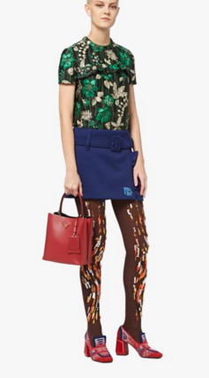 Prada Double Saffiano leather bag 1BA212 red Prada Double Saffiano leather bag 1BA212 red