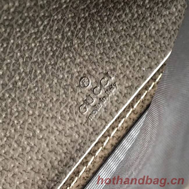 Gucci Ophidia GG chain wallet 546592 Brown