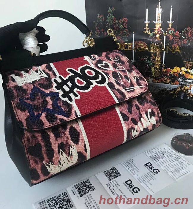 Dolce & Gabbana SICILY Bag Calfskin Leather 4136-5 Dolce & Gabbana SICILY Bag Calfskin Leather 4136-5