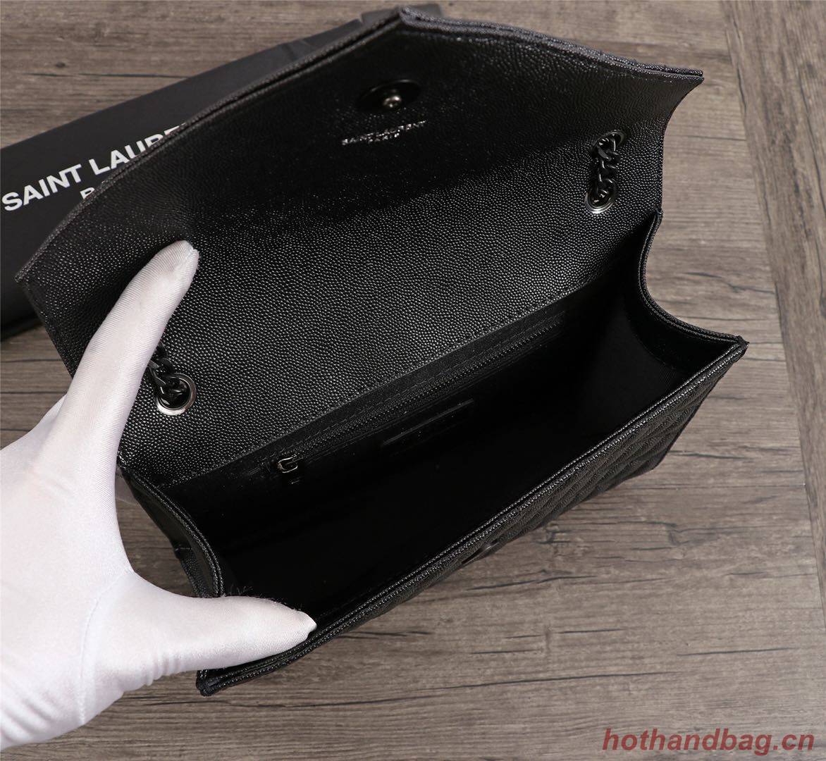 SAINT LAURENT Medium satchel 487206 black SAINT LAURENT Medium satchel 487206 black