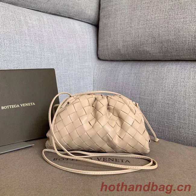 Bottega Veneta Sheepskin Weaving Original Leather BV3693 Off White