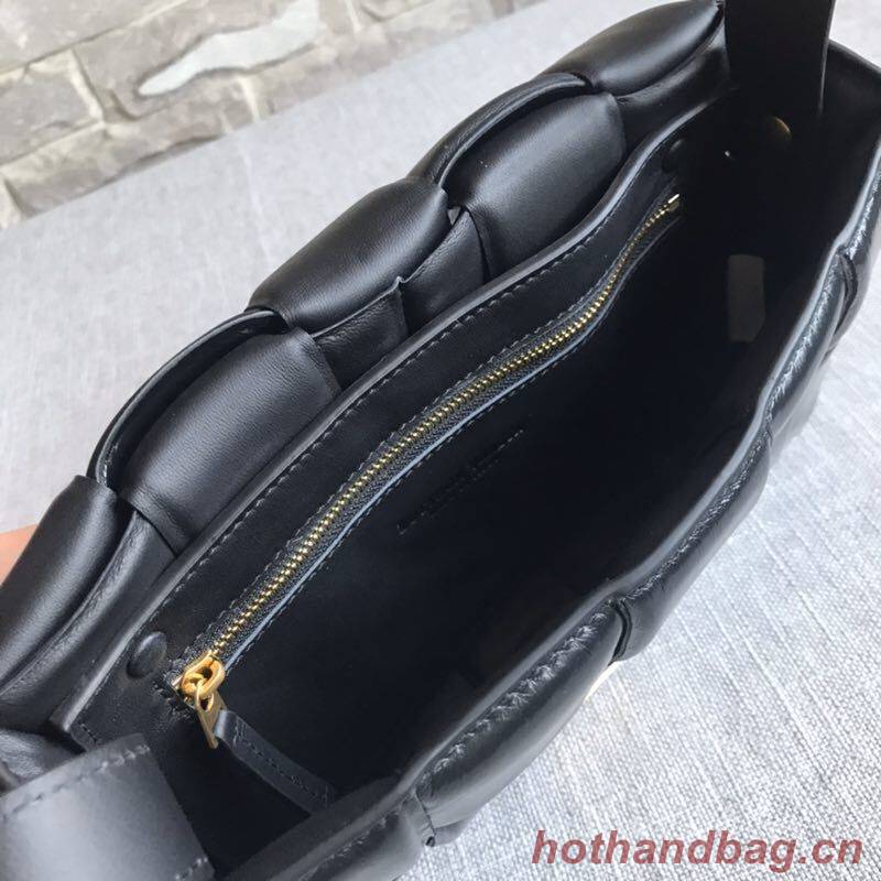 Bottega Veneta Sheepskin Weaving Original Leather BV3996 Black Bottega Veneta Sheepskin Weaving Original Leather BV3996 Black