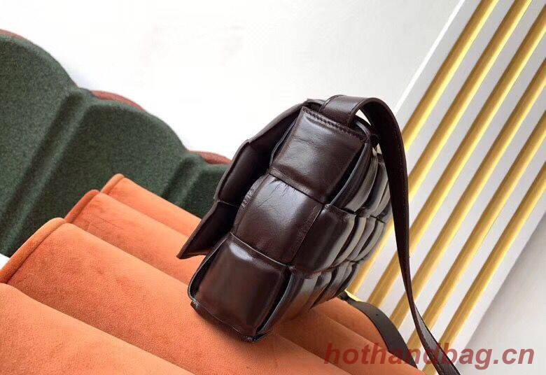 Bottega Veneta Sheepskin Weaving Original Leather BV3996 Brown Bottega Veneta Sheepskin Weaving Original Leather BV3996 Brown