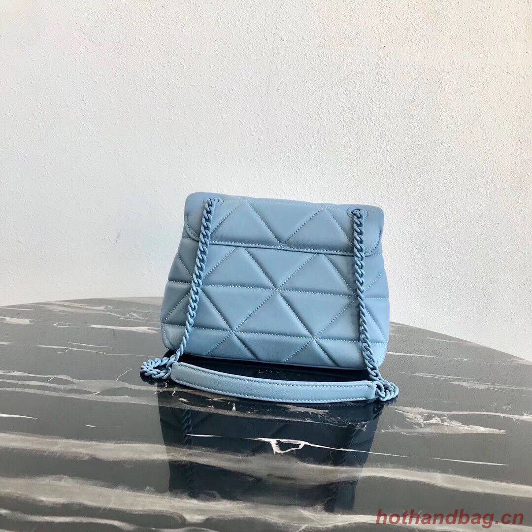 Small Prada Spectrum shoulder bag 1BD233 Blue Small Prada Spectrum shoulder bag 1BD233 Blue