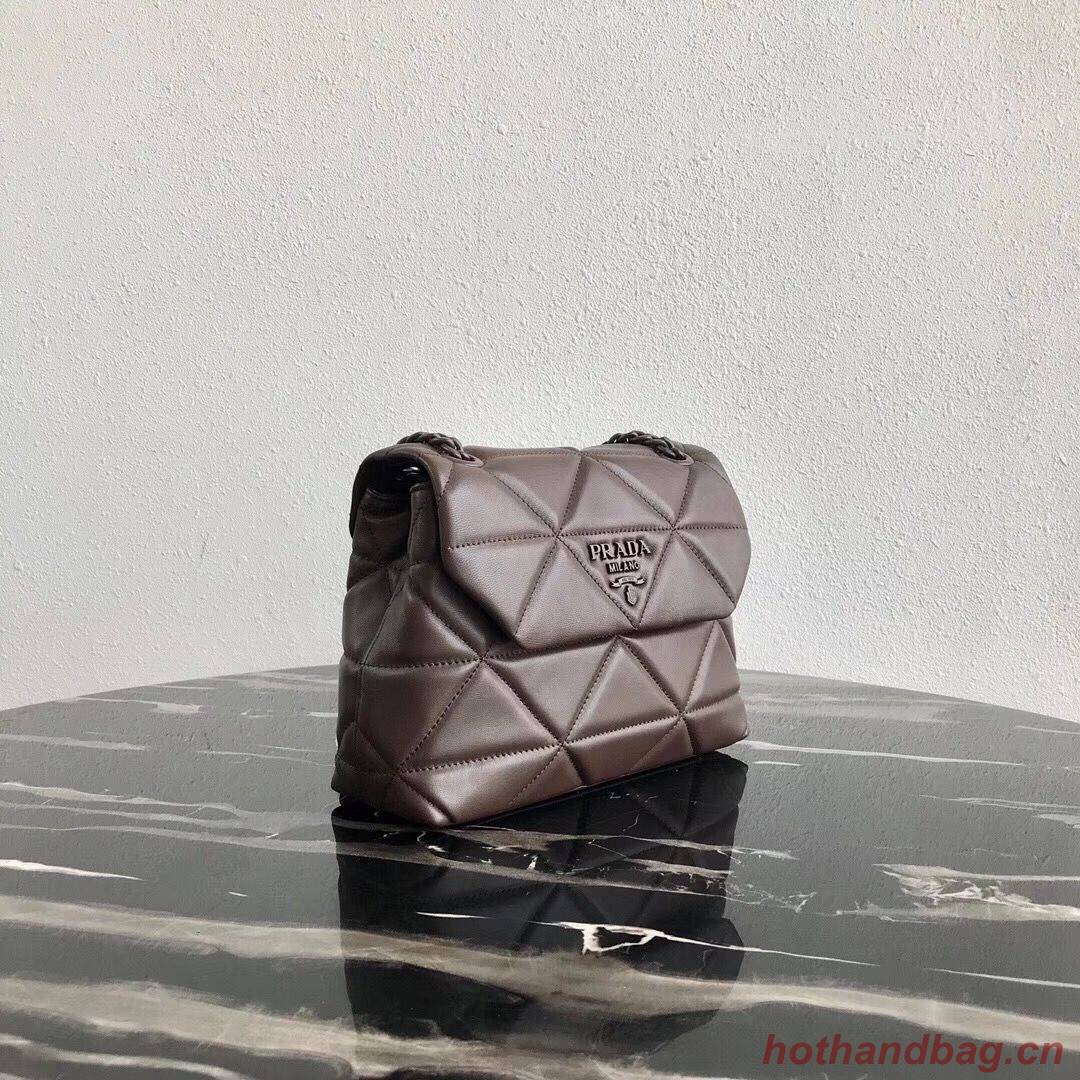 Small Prada Spectrum shoulder bag 1BD233 Dark Brown Small Prada Spectrum shoulder bag 1BD233 Dark Brown