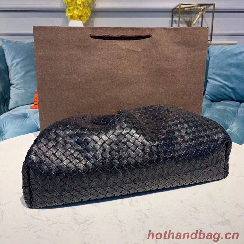 Bottega Veneta Sheepskin Weaving Original Leather BV3694 Black Bottega Veneta Sheepskin Weaving Original Leather BV3694 Black