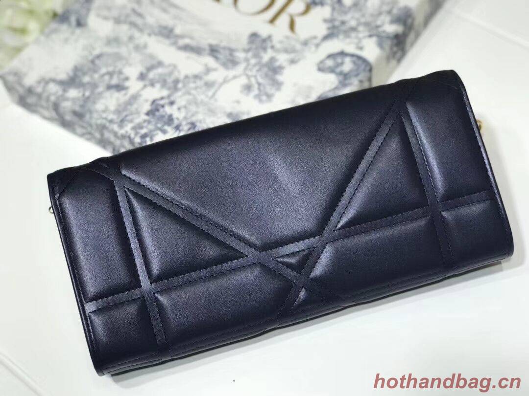 DIOR CLUTCH gold-tone metal C1040A black DIOR CLUTCH gold-tone metal C1040A black
