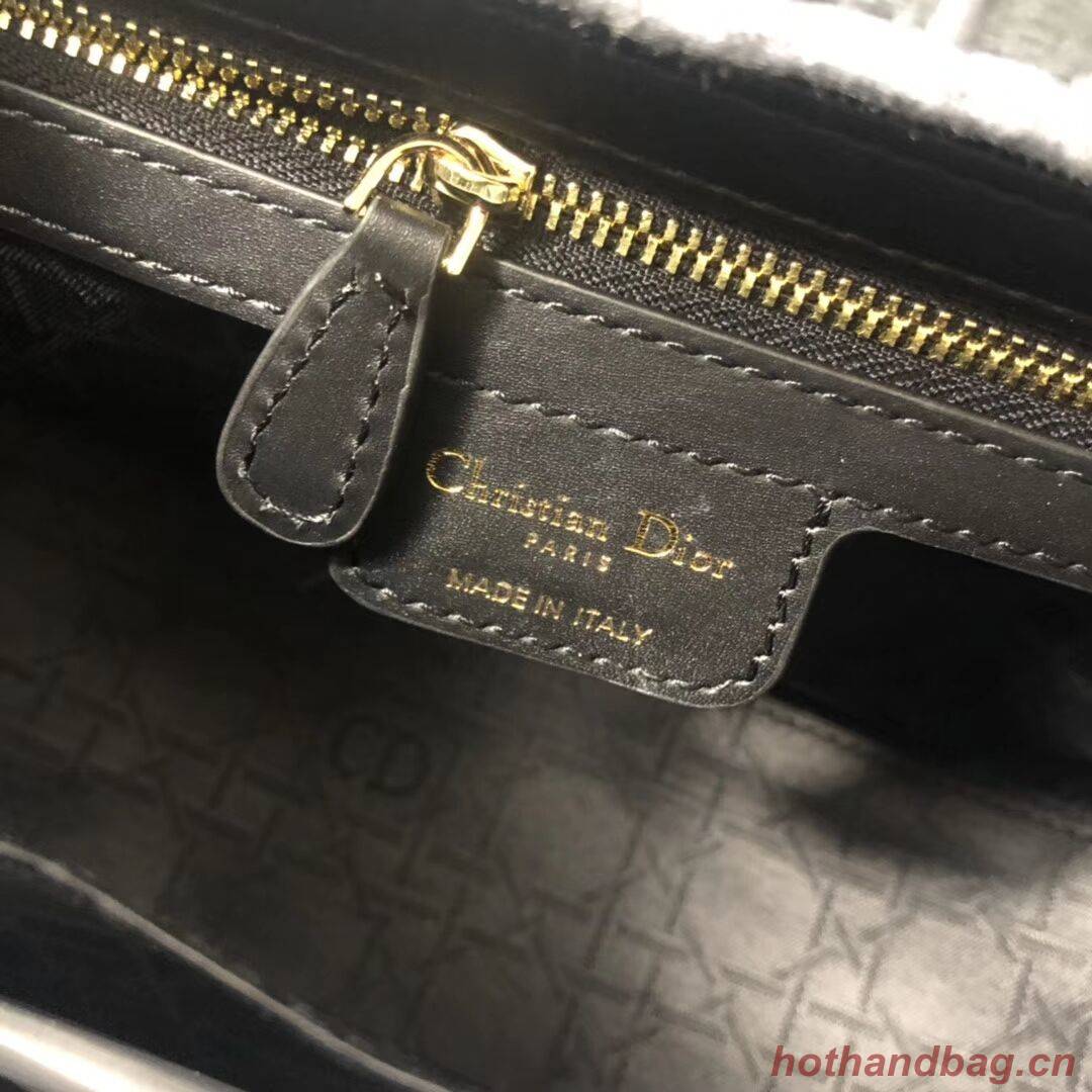 LADY DIOR TOTE BAG IN EMBROIDERED CANVAS C4532 grey blue LADY DIOR TOTE BAG IN EMBROIDERED CANVAS C4532 grey blue