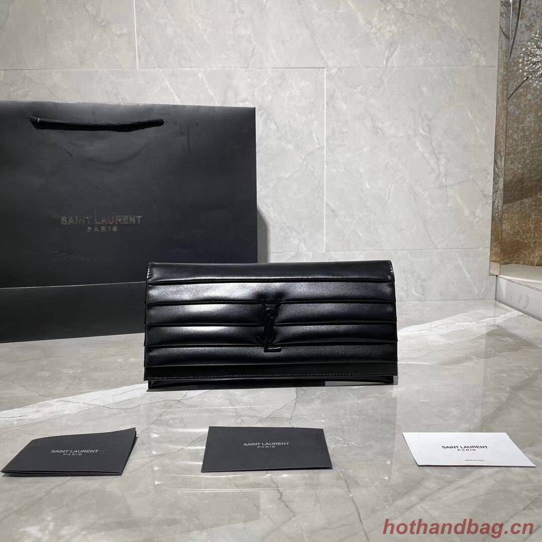 Yves Saint Laurent Original leather Clutch bag Y593168 Black Yves Saint Laurent Original leather Clutch bag Y593168 Black