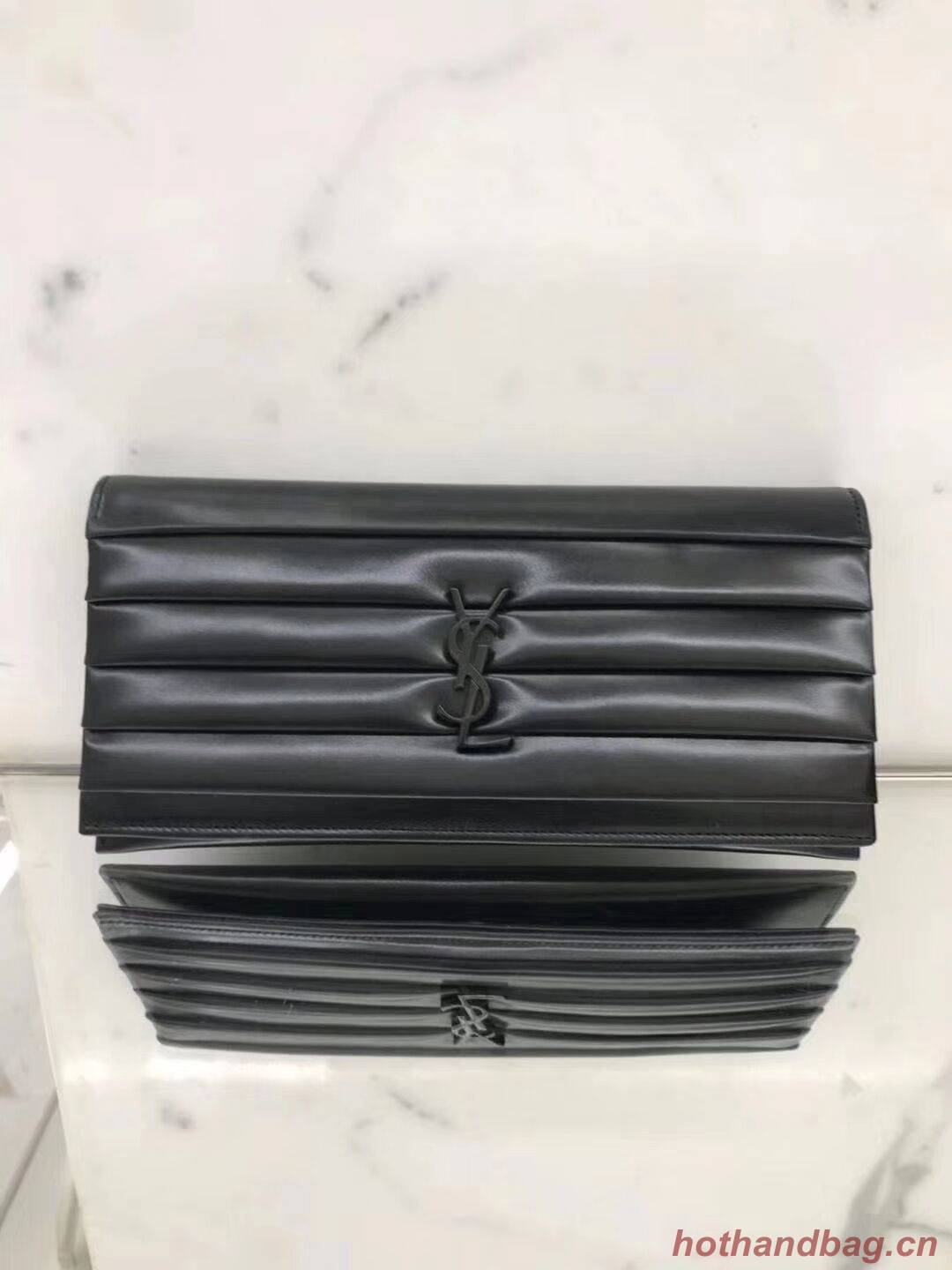 Yves Saint Laurent Original leather Clutch bag Y593168 Black Yves Saint Laurent Original leather Clutch bag Y593168 Black