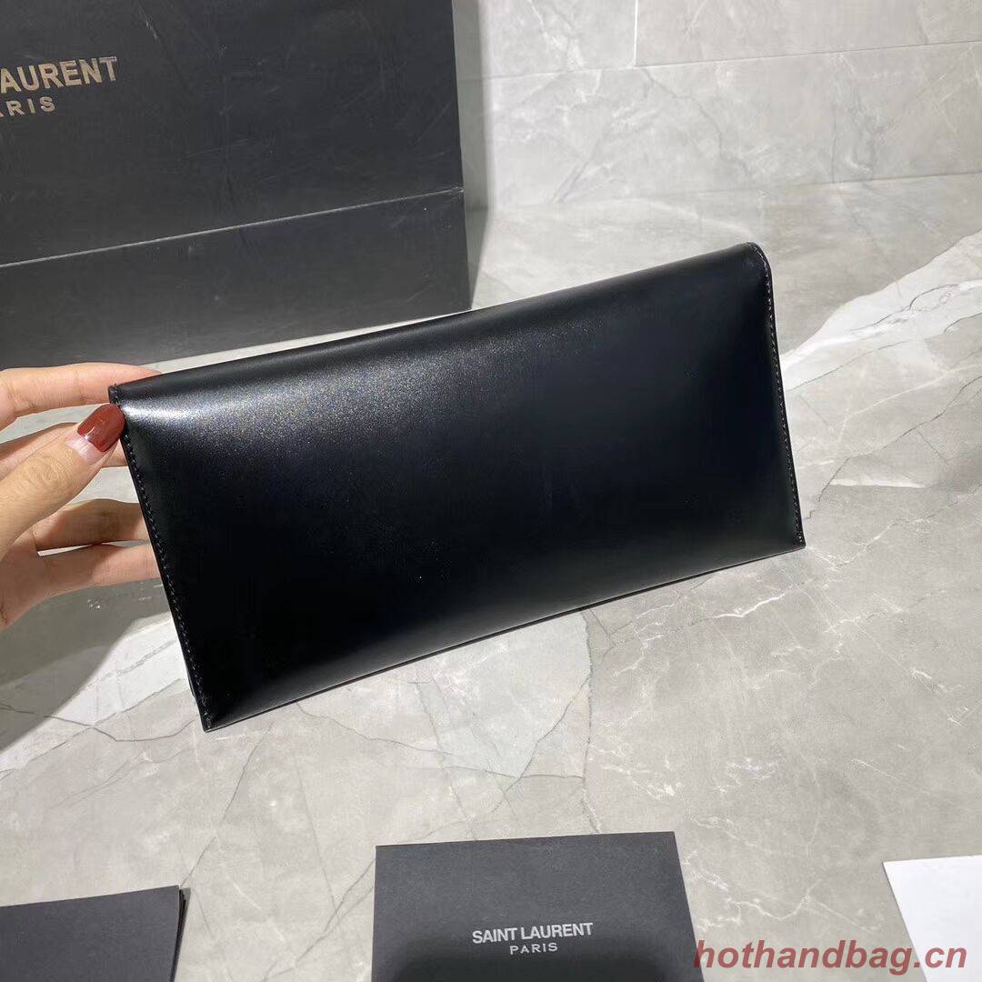 Yves Saint Laurent Original leather Clutch bag Y593168 Black Yves Saint Laurent Original leather Clutch bag Y593168 Black