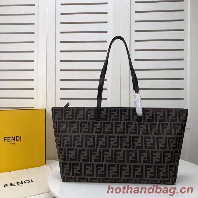 FENDI Shopper canvas bag F8008 brown FENDI Shopper canvas bag F8008 brown