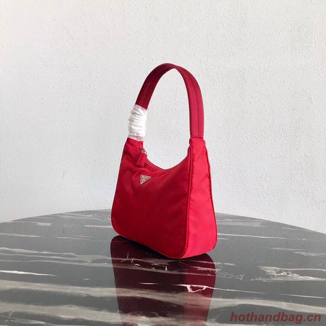 Prada Re-Edition nylon Tote bag MV519 red Prada Re-Edition nylon Tote bag MV519 red