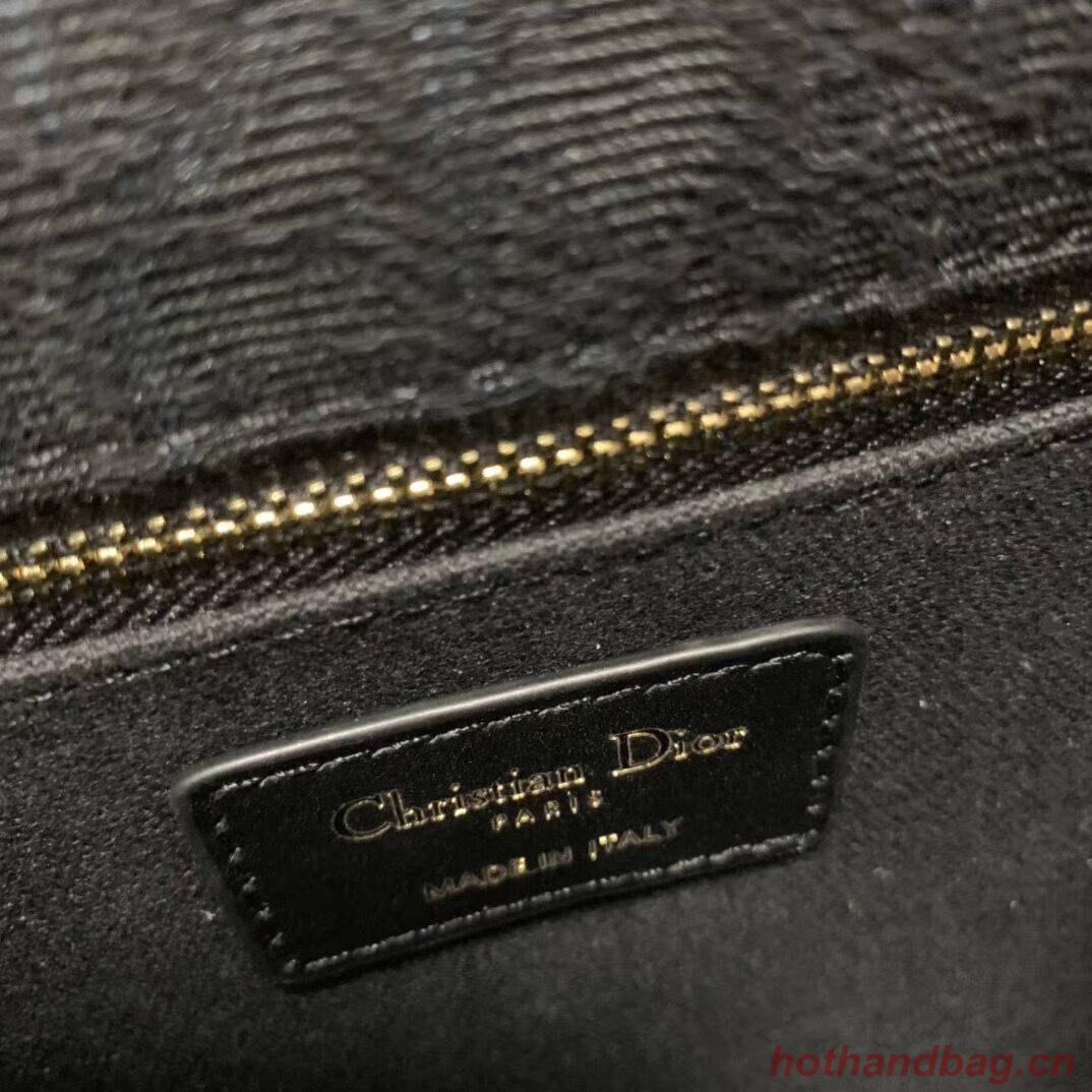 Dior 30 MONTAIGNE CANVAS BAG C9203 black Dior 30 MONTAIGNE CANVAS BAG C9203 black