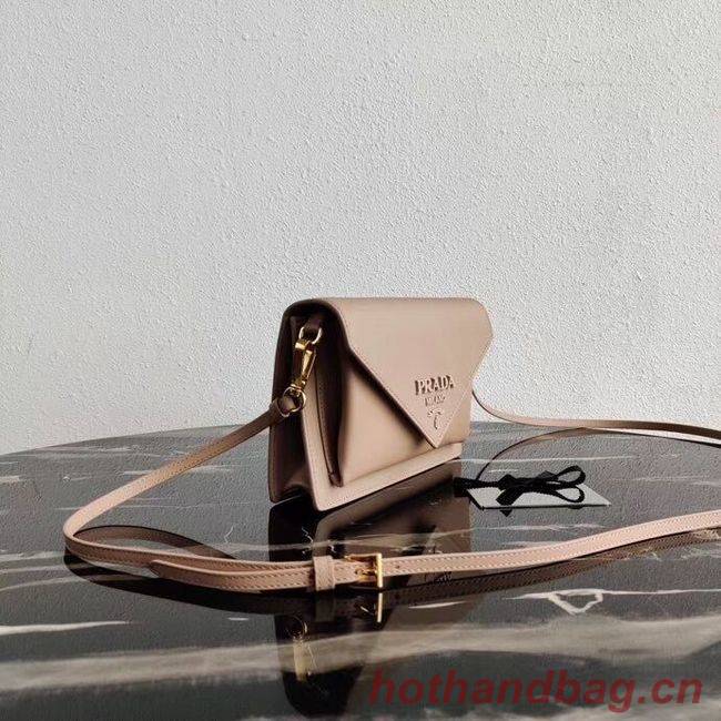 Prada Saffiano leather mini-bag 1BP020 apricot Prada Saffiano leather mini-bag 1BP020 apricot