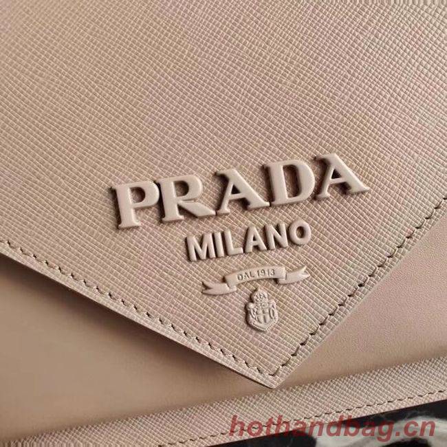 Prada Saffiano leather mini-bag 1BP020 apricot Prada Saffiano leather mini-bag 1BP020 apricot