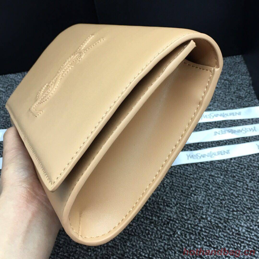Yves Saint Laurent Original Leather Sac Be Du Jour Clutch Bag 26752 Beige Yves Saint Laurent Original Leather Sac Be Du Jour Clutch Bag 26752 Beige