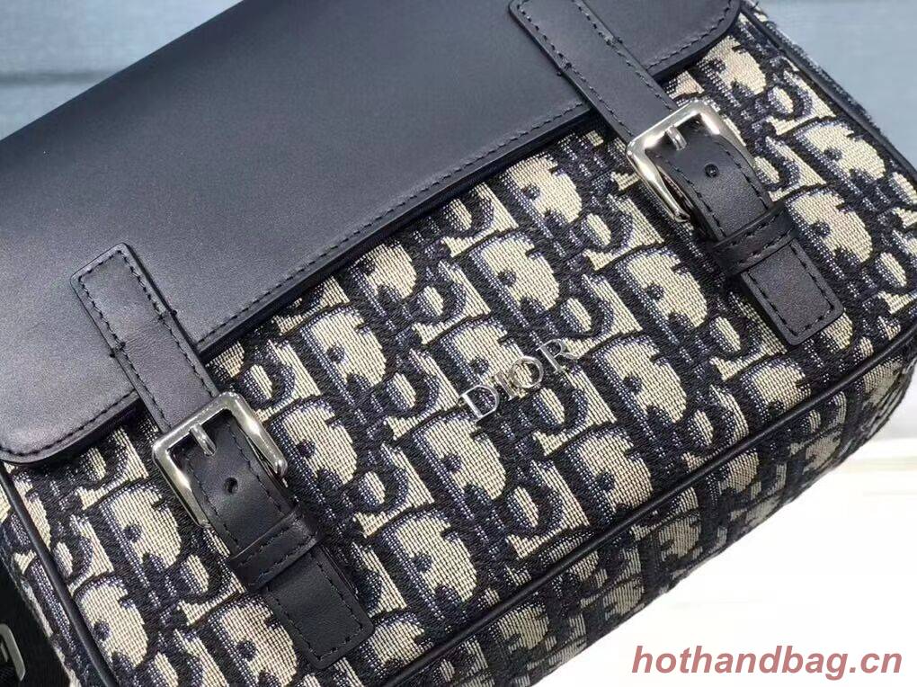 MEDIUM DIOR BOBBY BAG Blue Dior Oblique Jacquard CR9094 MEDIUM DIOR BOBBY BAG Blue Dior Oblique Jacquard CR9094