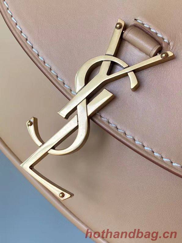 Yves Saint Laurent KAIA SMALL SATCHEL IN SMOOTH LEATHER BROWN GOLD 61974 Yves Saint Laurent KAIA SMALL SATCHEL IN SMOOTH LEATHER BROWN GOLD 61974