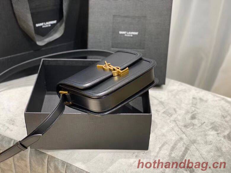 SOLFERINO SMALL SATCHEL IN BOX SAINT LAURENT LEATHER 63430 black SOLFERINO SMALL SATCHEL IN BOX SAINT LAURENT LEATHER 63430 black