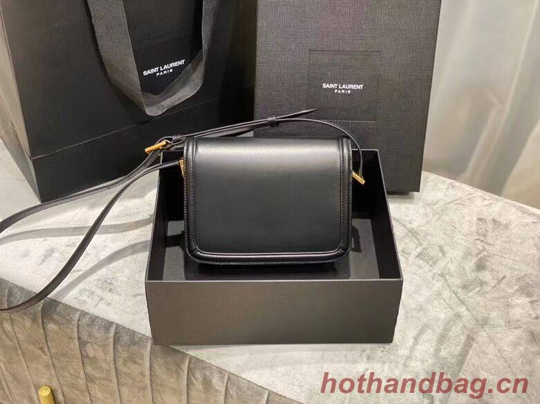 SOLFERINO SMALL SATCHEL IN BOX SAINT LAURENT LEATHER 63430 black SOLFERINO SMALL SATCHEL IN BOX SAINT LAURENT LEATHER 63430 black