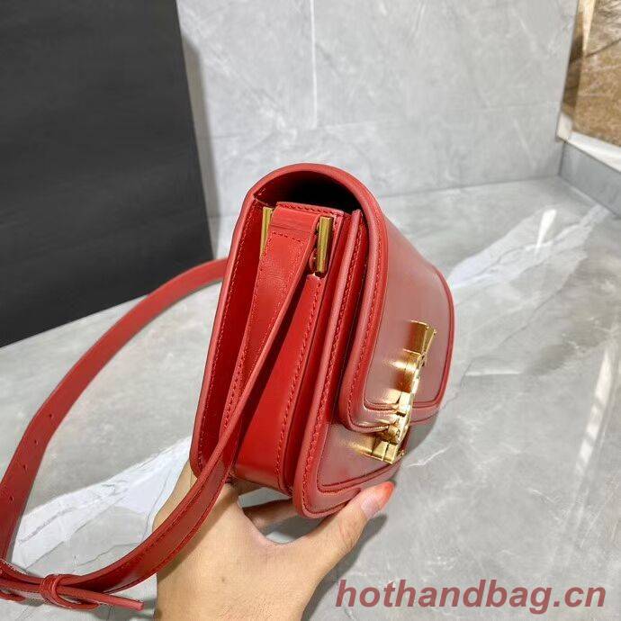 SOLFERINO SMALL SATCHEL IN BOX SAINT LAURENT LEATHER 63430 red SOLFERINO SMALL SATCHEL IN BOX SAINT LAURENT LEATHER 63430 red